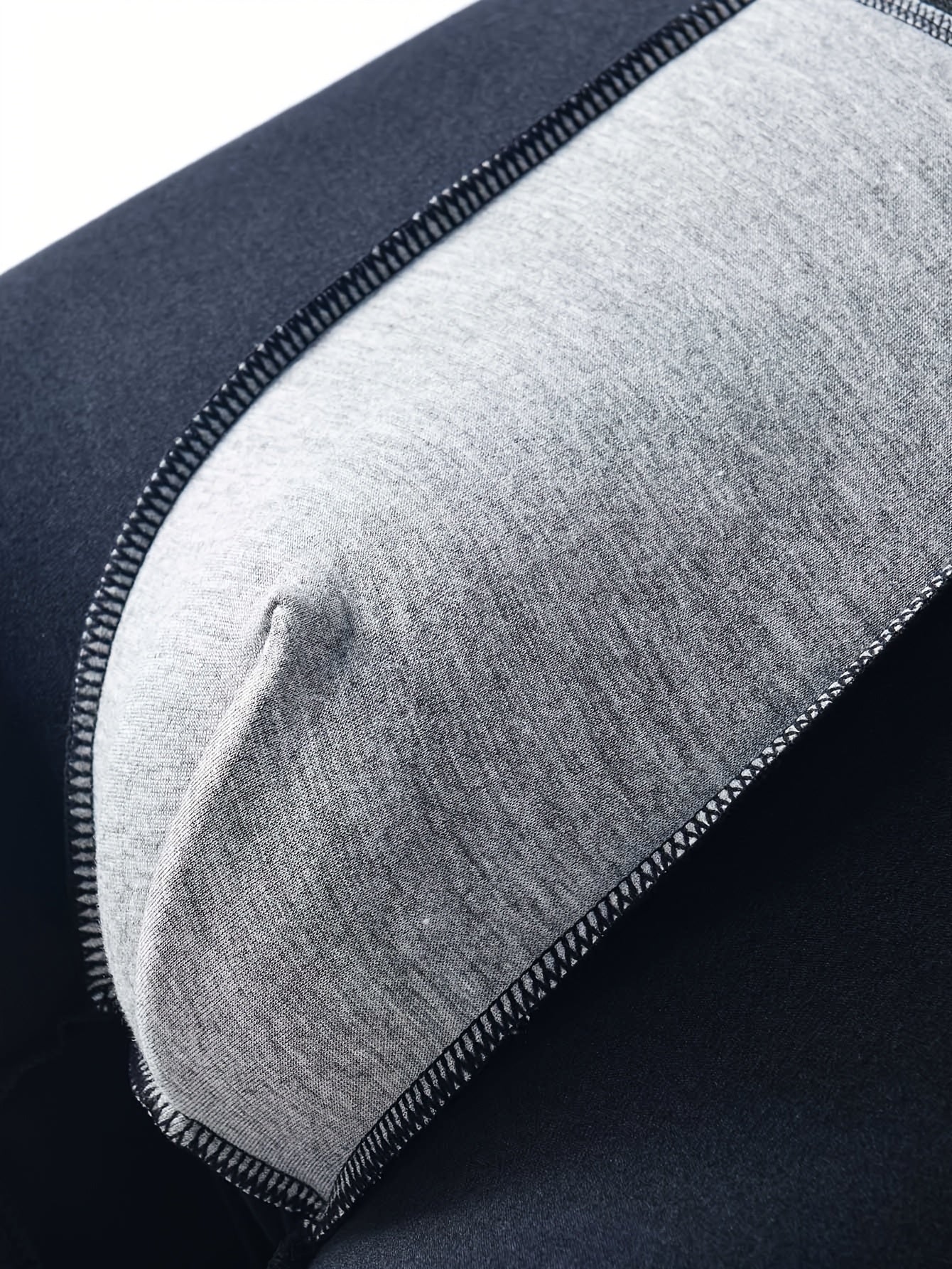 Men's Cotton Boxer Briefs Breathable Stretch Underwear with Alphabet Pattern for Daily Casual Wear