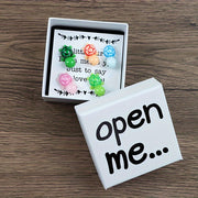 Zargarlik va hunarmandchilik uchun 5 ta kichik toshbaqa charm to'plami