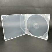 12/6 Pieces Transparent Square CD Storage Box for Albums and Covers