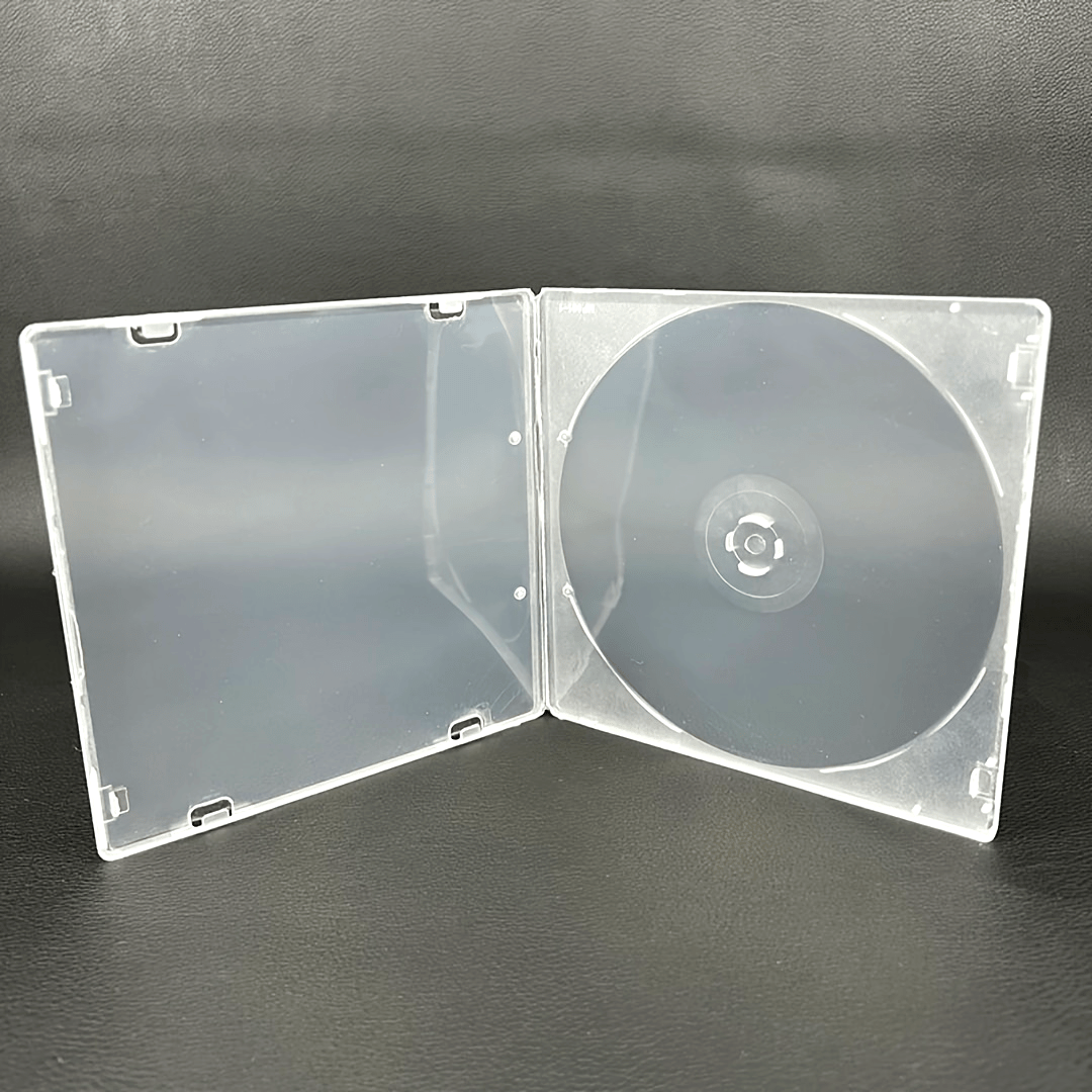 12/6 Pieces Transparent Square CD Storage Box for Albums and Covers