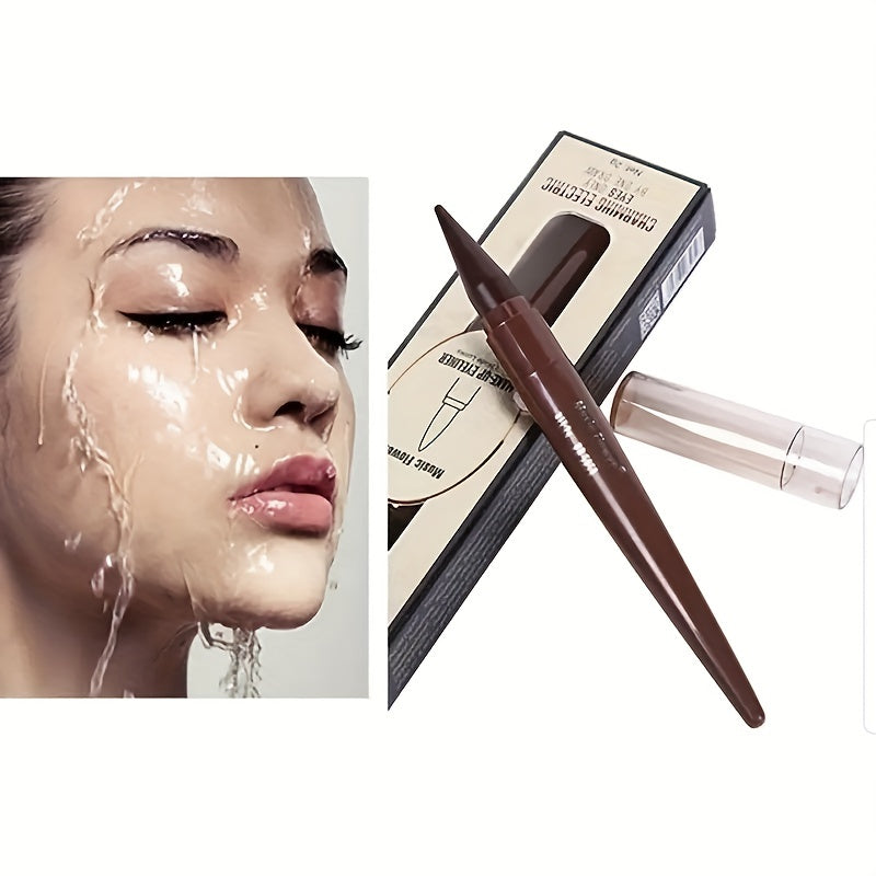 Long-Lasting Matte Blue Eyeliner Gel Waterproof Smudge-Proof for Women