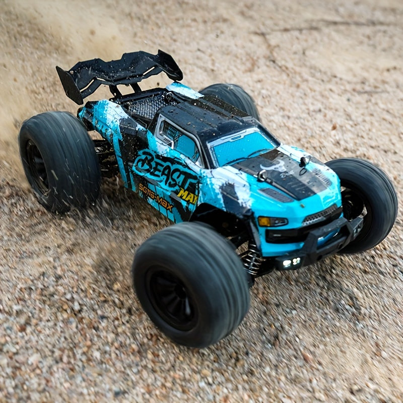 Remote Control Off-Road Vehicle 4WD Brushless Motor 80KM/H Blue Plastic Durable