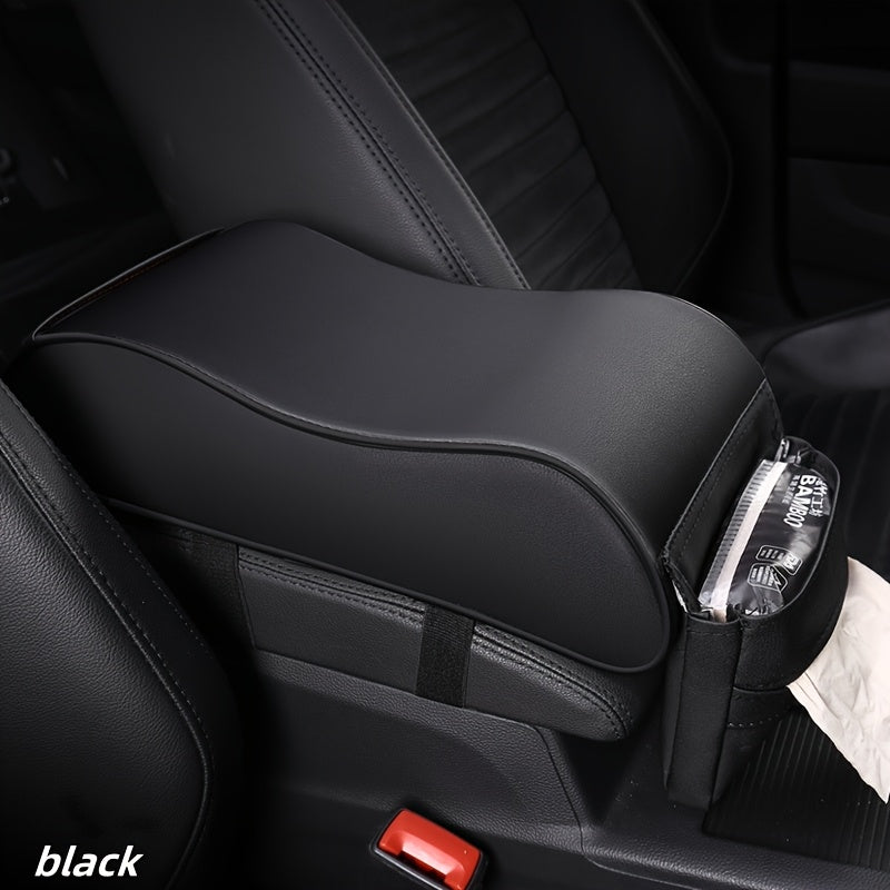 Universal Car Armrest Box Pad Cover with Storage Boost and Protection
