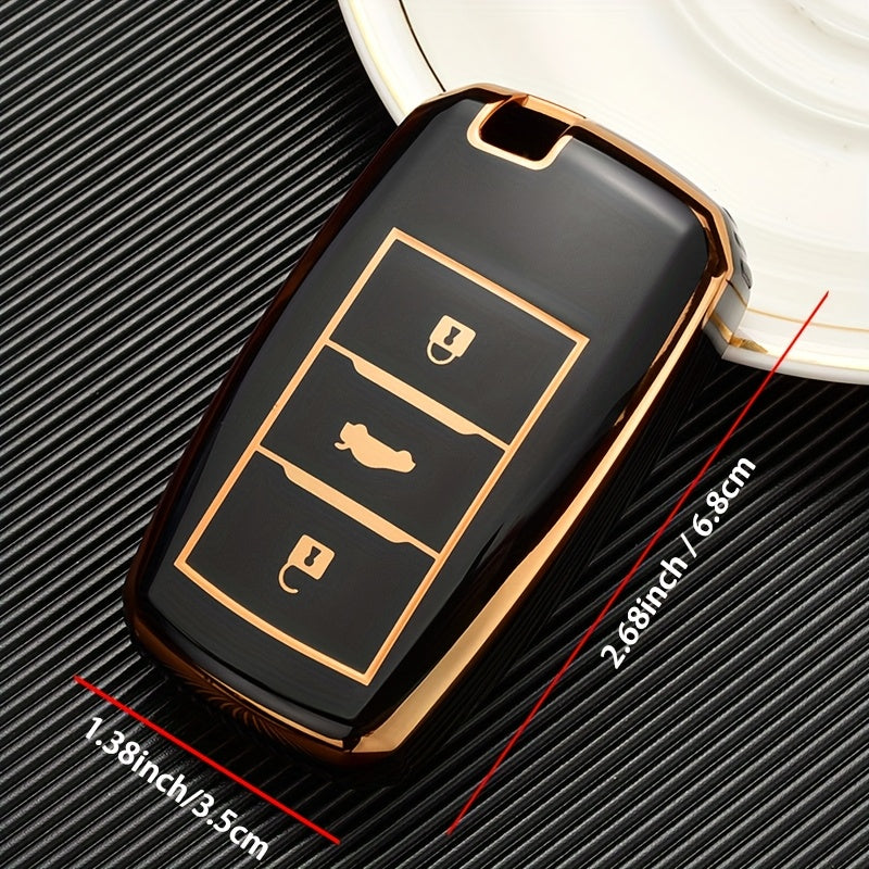 Universal TPU Car Key Cover for Men and Women, Fits Multiple Models