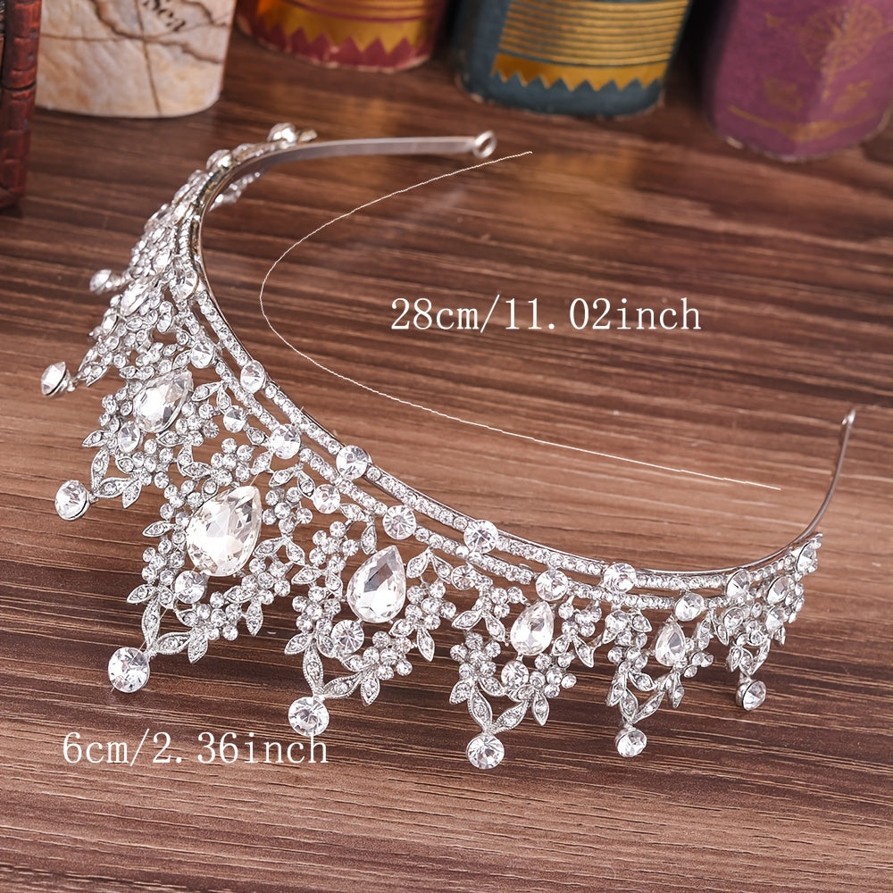Crystal Headbands for Women and Girls Sparkling Hair Accessories for Bridal Prom Weddings and Special Occasions