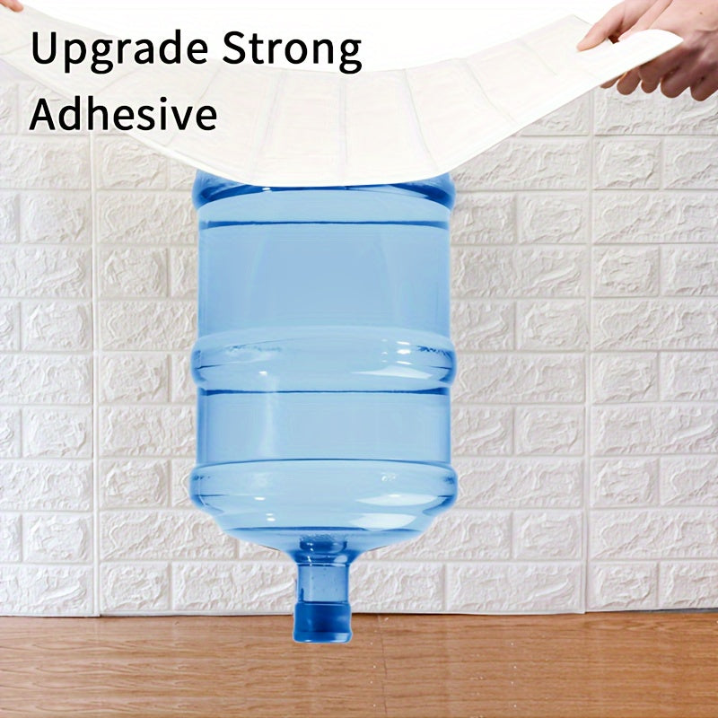 3D Brick Wallpaper Stickers Self-Adhesive Foam Wall Tiles Waterproof Moisture-Proof for Living Room Bedroom Dorm