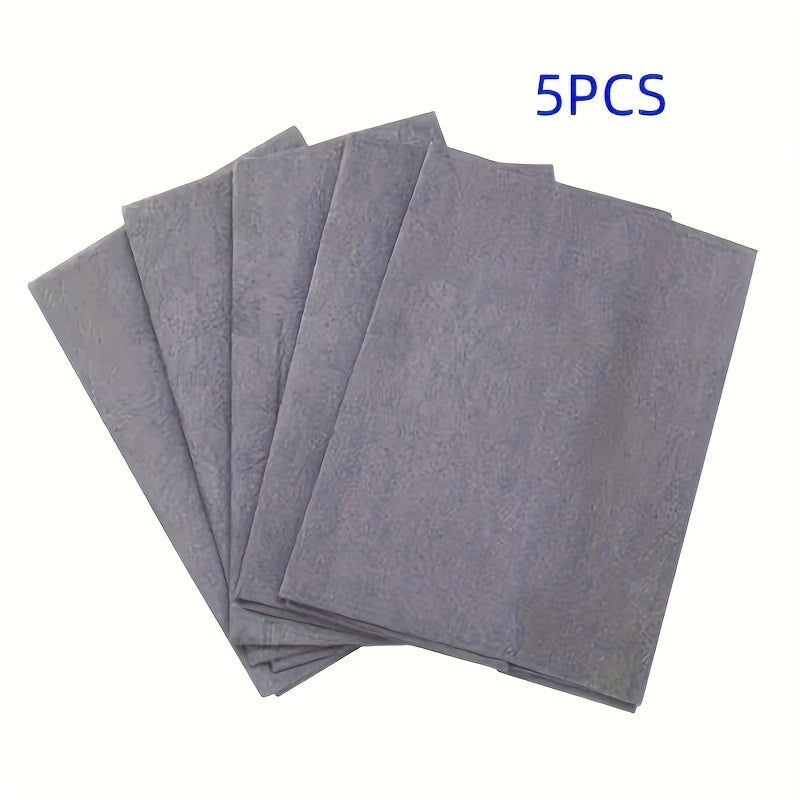 Microfiber Cleaning Cloths Set of 5 20x25cm Streak-Free Glass Mirror Towels