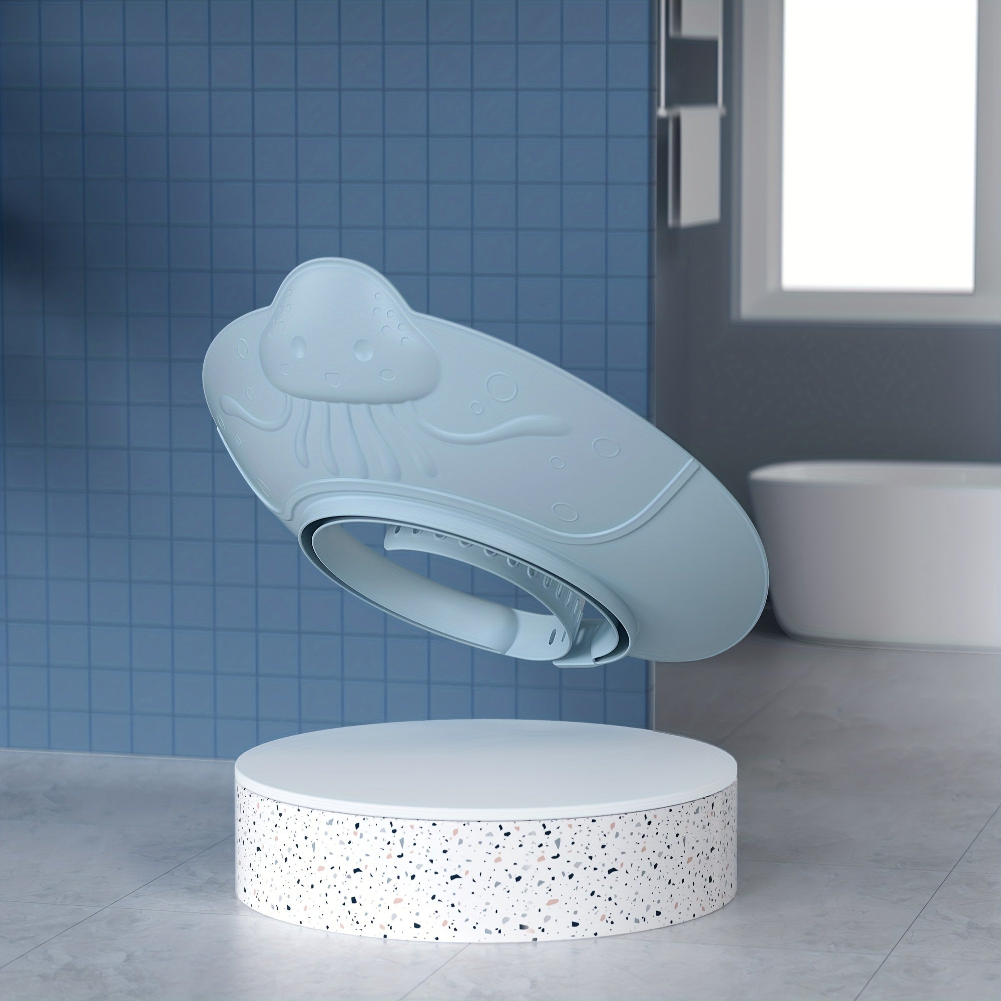 Baby Shower Cap for Babies and Toddlers Waterproof Washable Head and Eye Protection