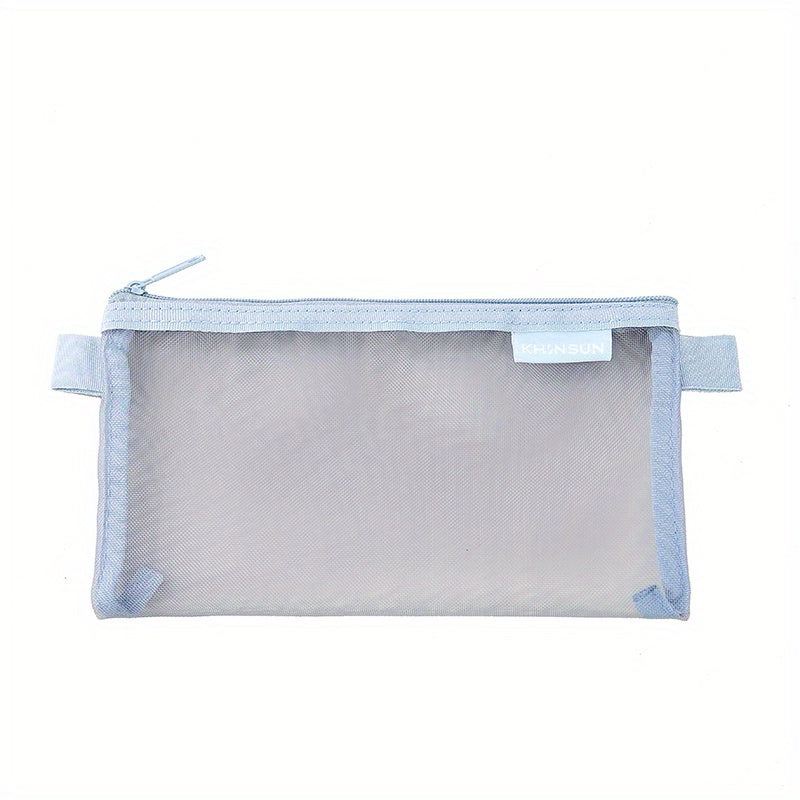 Mesh Mesh Pencil Case Storage Bag with Mesh Material for School Supplies