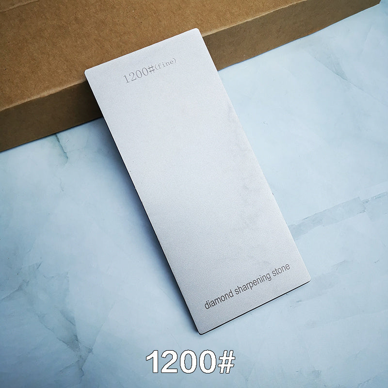 Diamond Sharpening Stones Set 120 600 1500 3000 Grit with Base and Sharpening Bar