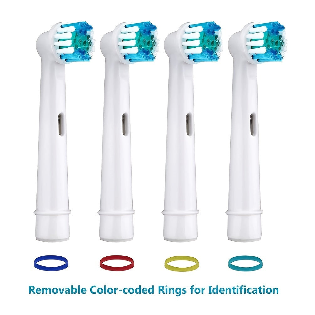 Electric Toothbrush Replacement Heads Precision Brush Refills for Oralb, 4 Pack