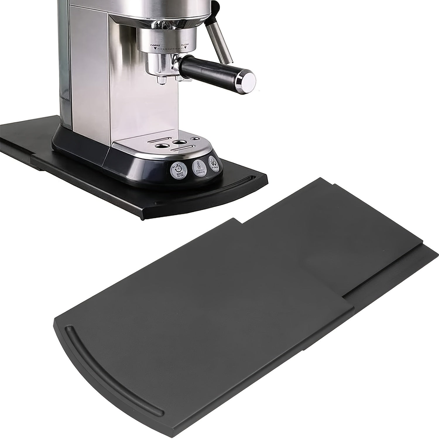 Oshxonada ko'p maqsadli foydalanish uchun sirpanadigan apparat trayi, qahva mashinalari, tostlar, nonushta tayyorlovchilar va guruch pishirgichlar uchun ABS countertop saqlash racki - shuningdek, ofisda foydalanish uchun ham mos keladi.