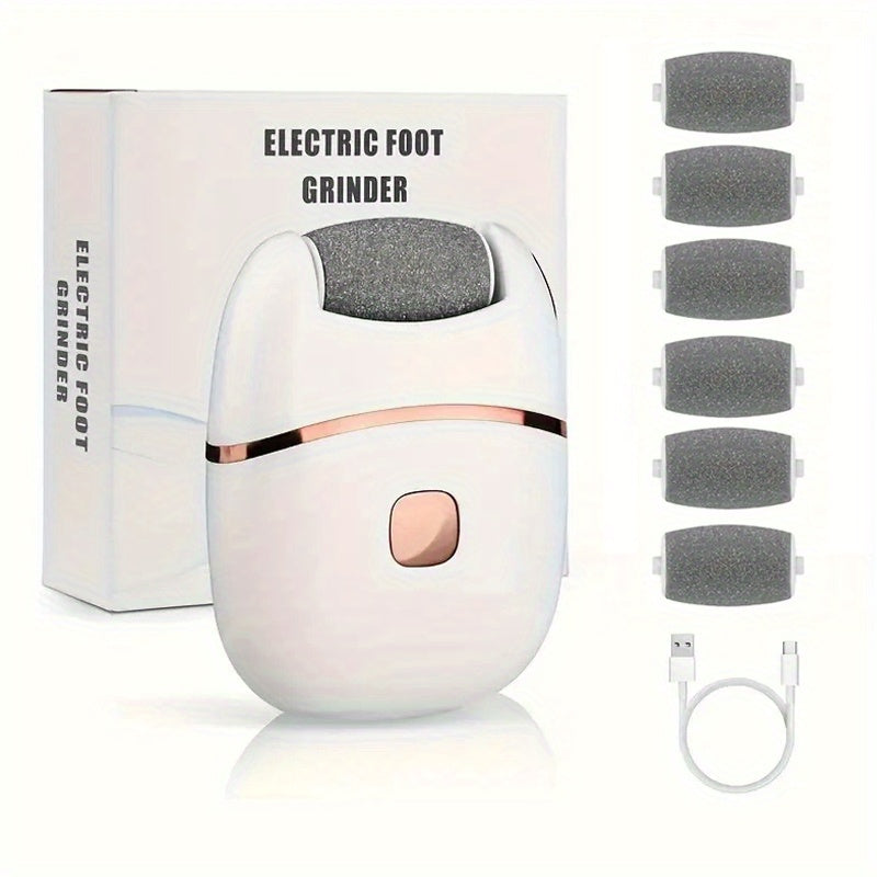 Rechargeable Electric Foot Grinder for Thick Leather Polishing Smoother Feet