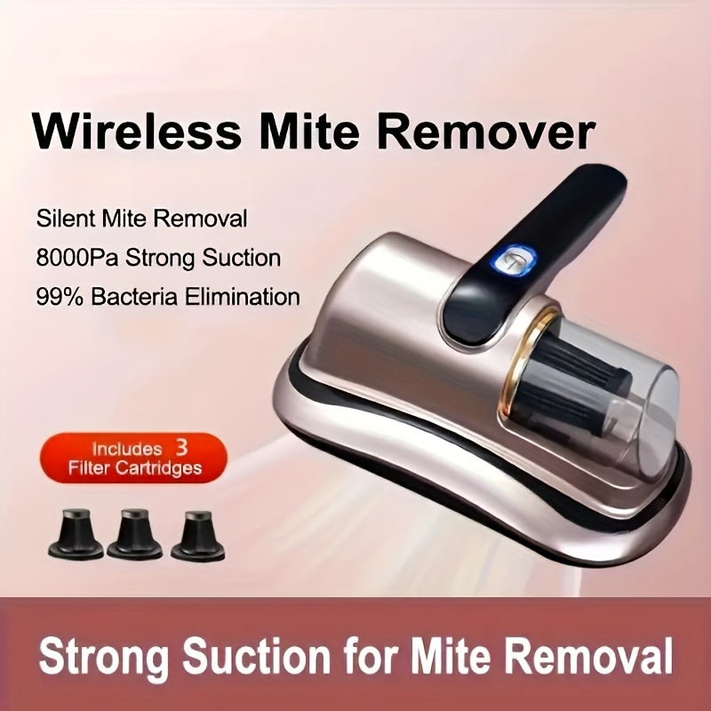 Qo'l bilan ishlatiladigan to'siqlar va changni tozalovchi apparat uchun uchta zaxira filtr yuboring, matraslar, yostiqlar, divanlar va avtomobillar uchun mos. O'zgaruvchan filtr, USB zaryadlash, mebel tozalash vositasi kiradi.