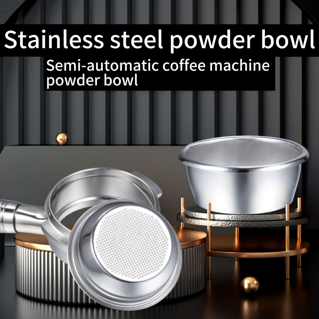 Stainless Steel 51mm Coffee Filter Basket for Espresso Machines Reusable