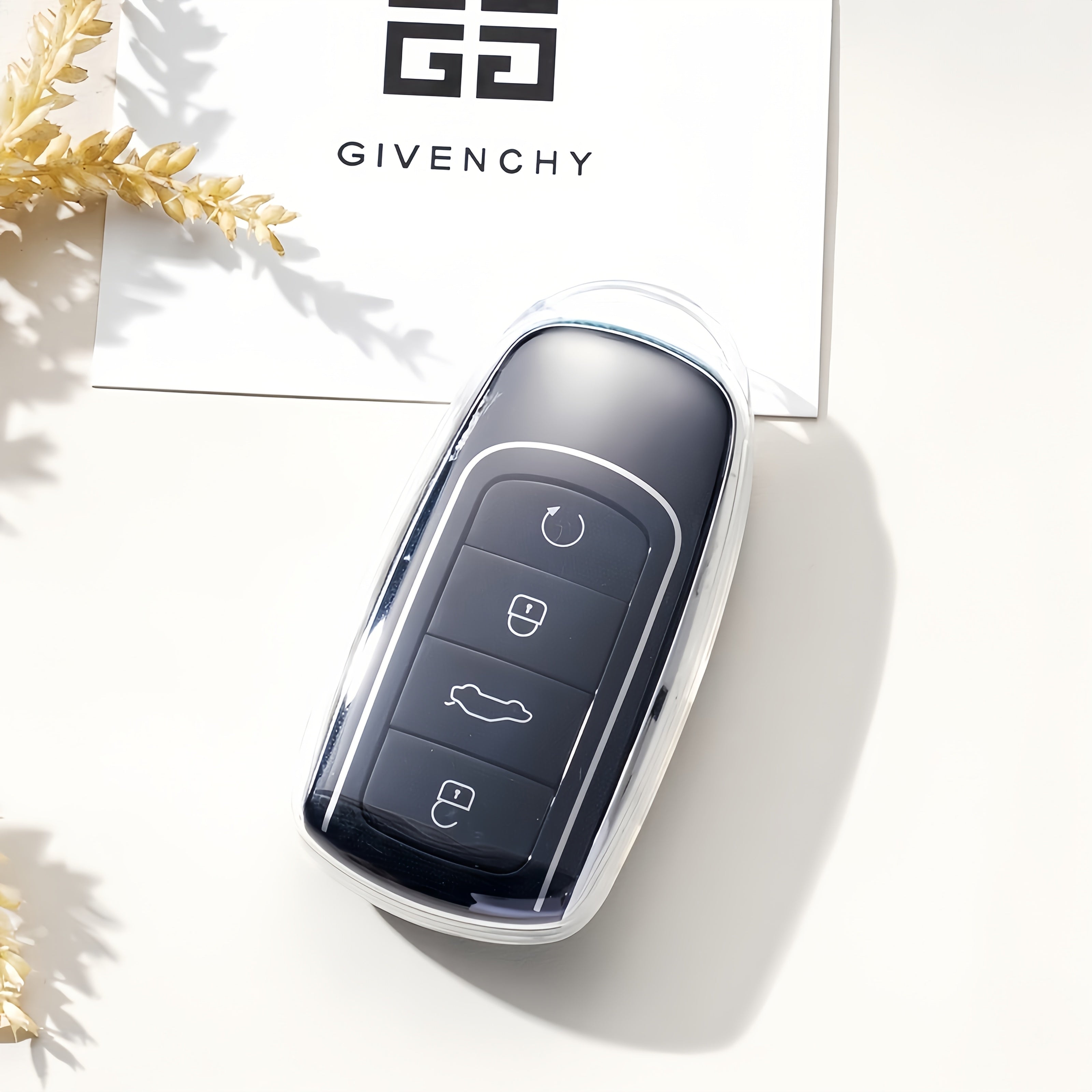 Universal Transparent TPU Key Cover for Remote Control Protection