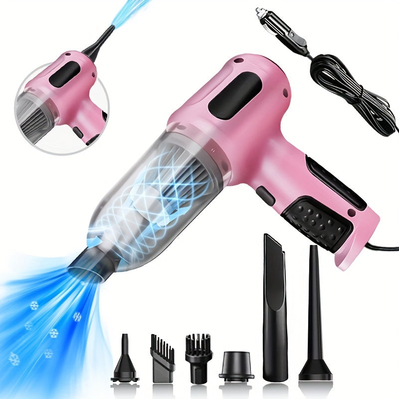 Car Vacuum Cleaner Portable 12V Wet And Dry High Power Mini Compact