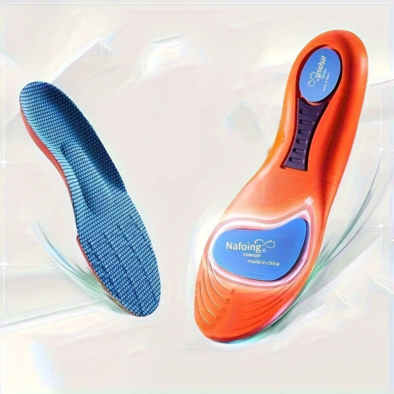 Unisex Shock Absorbing Basketball Insoles Soft Support for Casual Sneakers