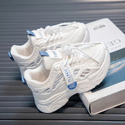 Boys' Mesh Low Top Sneakers Breathable Lightweight All-Season Casual Shoes