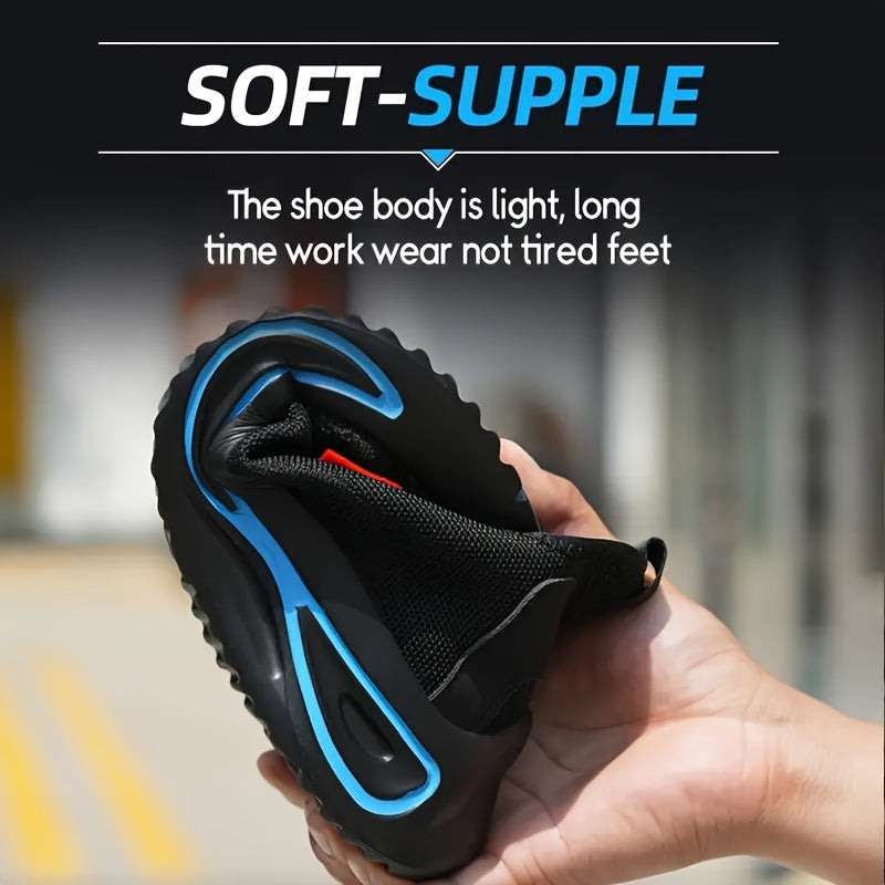 Lightweight Breathable Safety Shoes for Hiking Impact and Puncture Protection