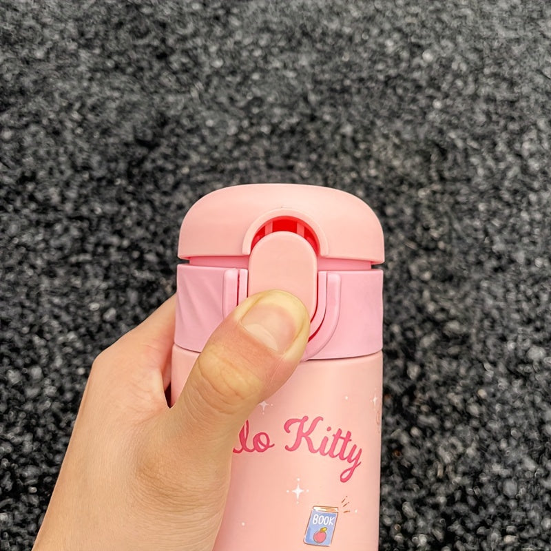 Sanrio Водяная Чаша - Милый и Портативный Изолированный Кубок с Соломкой, 420МЛ