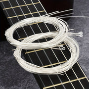 Classical Guitar Strings Set 6-Pack Nylon Core Silver-Plated Copper Winding Coated