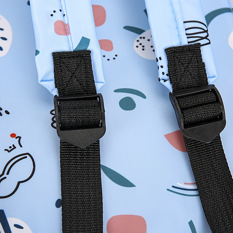 Oxford Material Diaper Bag Waterproof Stain-Resistant with Adjustable Shoulder Straps