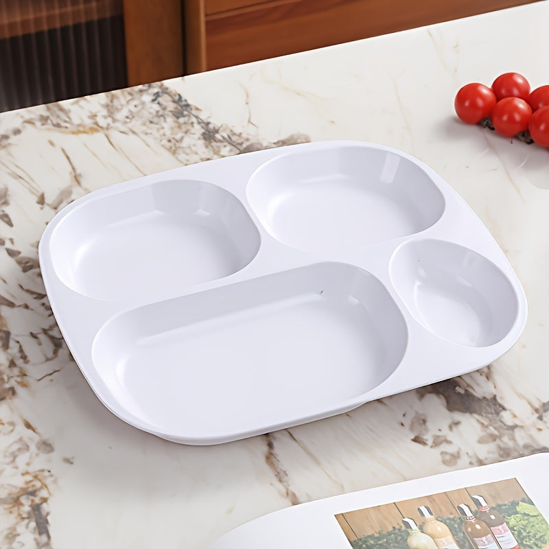 Plastic Dinner Plates Set Microwave Safe Dishwasher Safe BPA Free for Picnics 1 4 or 5