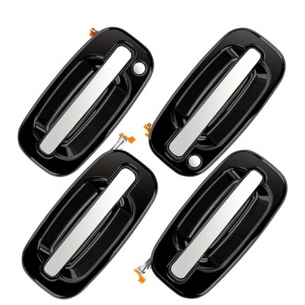 Набор из 4 внешних ручек для двери для Silverado, Avalanche, Sierra 1999-2006