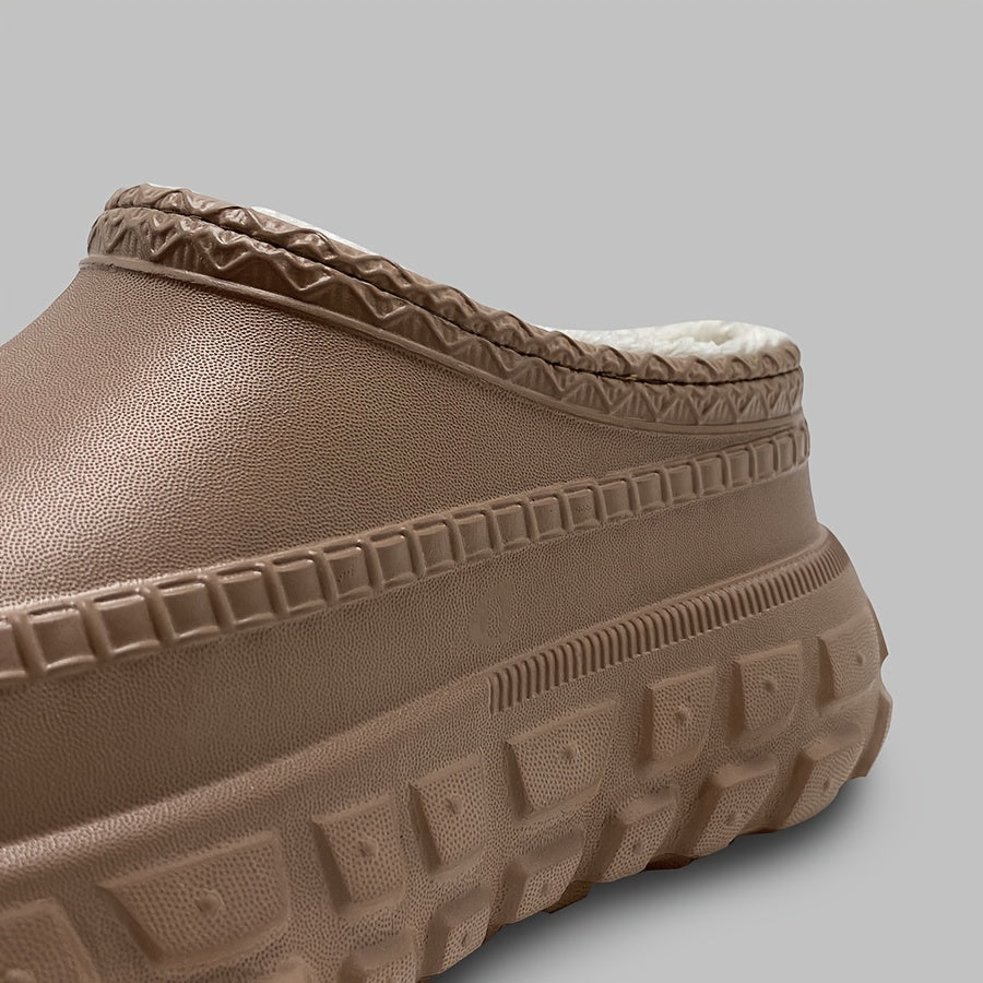 Unisex Winter Slip-On Slippers Waterproof Indoor Outdoor EVA Casual