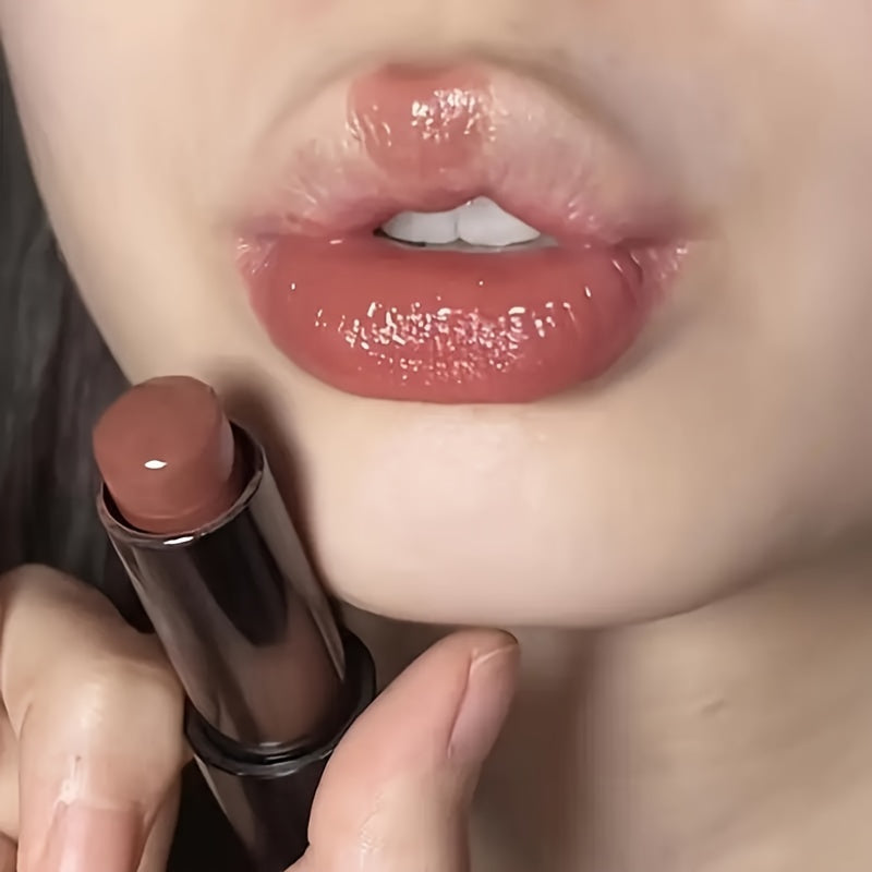 Bálsamo labial hidratante con color para mujer, hidratante, a prueba de agua y de manchas