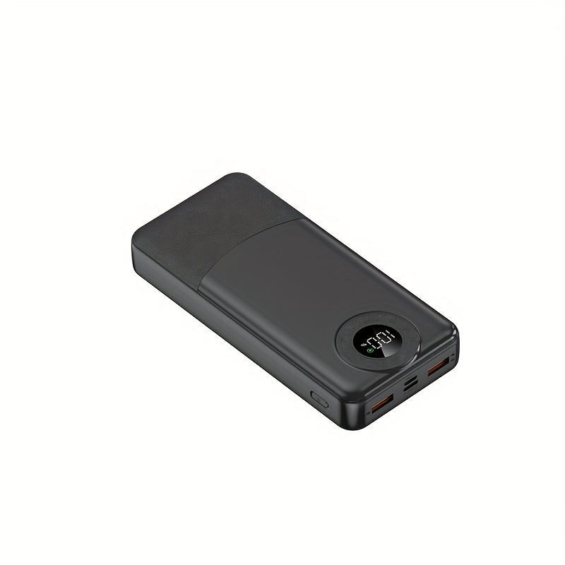 20000mAh Quvvat Banki Tez zaryadlash LED displey Ikki kirish chiqish portativ favqulodda zaryadlovchi iPhone Android uchun