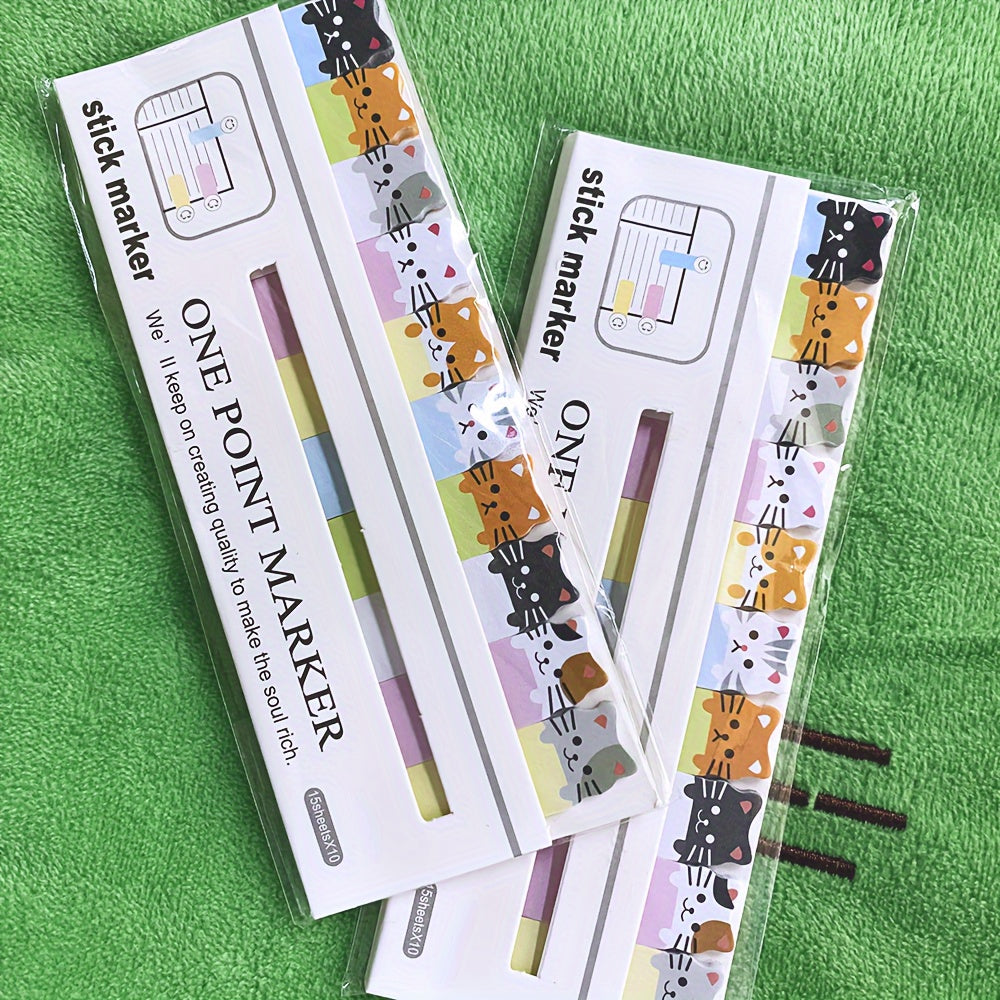 Notas adhesivas index con pegamento para estudiantes oficina papelería escolar