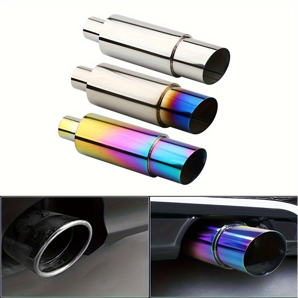 Stainless Steel Rear Straight Exhaust Pipe for Automotive Universal Fit