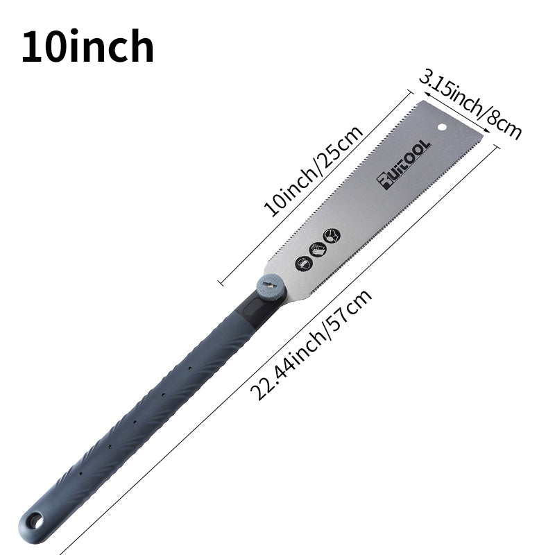 Japanese Ryoba SK5 Double-Sided Pull Saw 10 Inch Woodworking Hand Saw with 10 and 18 TPI