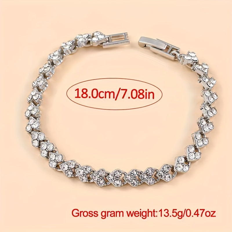 Ayollar uchun 6 ta kumush kvarts soatlari, zink alloy taqinchalari va zargarlik sovg‘a to‘plami