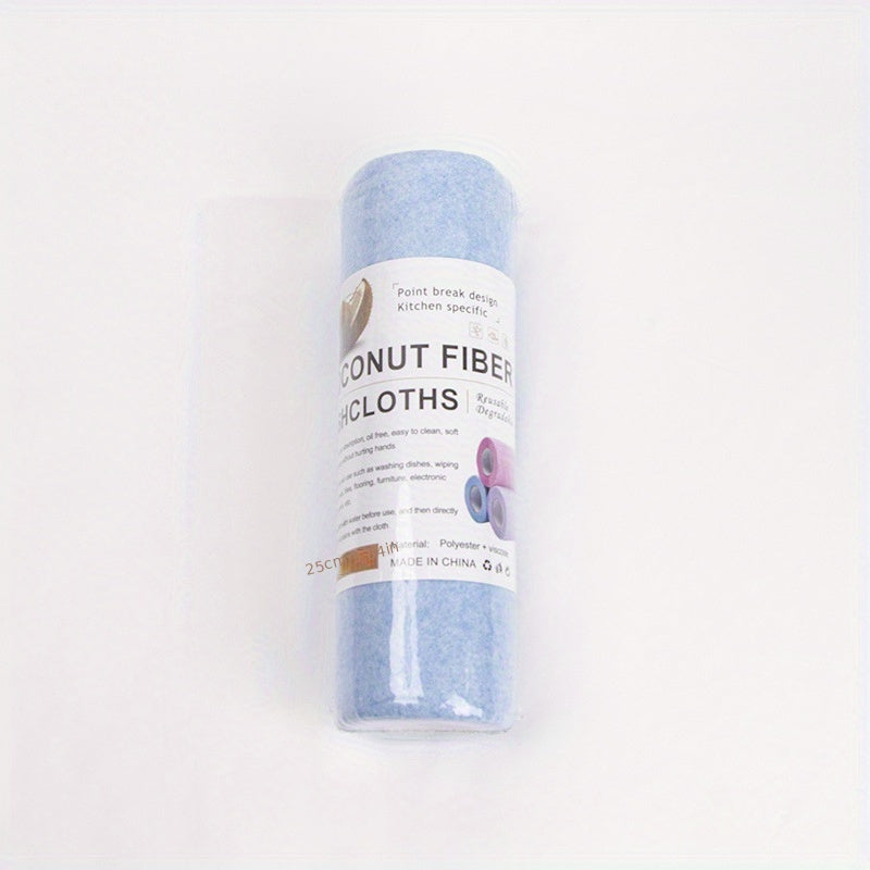 20 Pack Super Fine Fiber Towel Rolls Reusable Kitchen Cleaning Cloths for Dishes and Pots