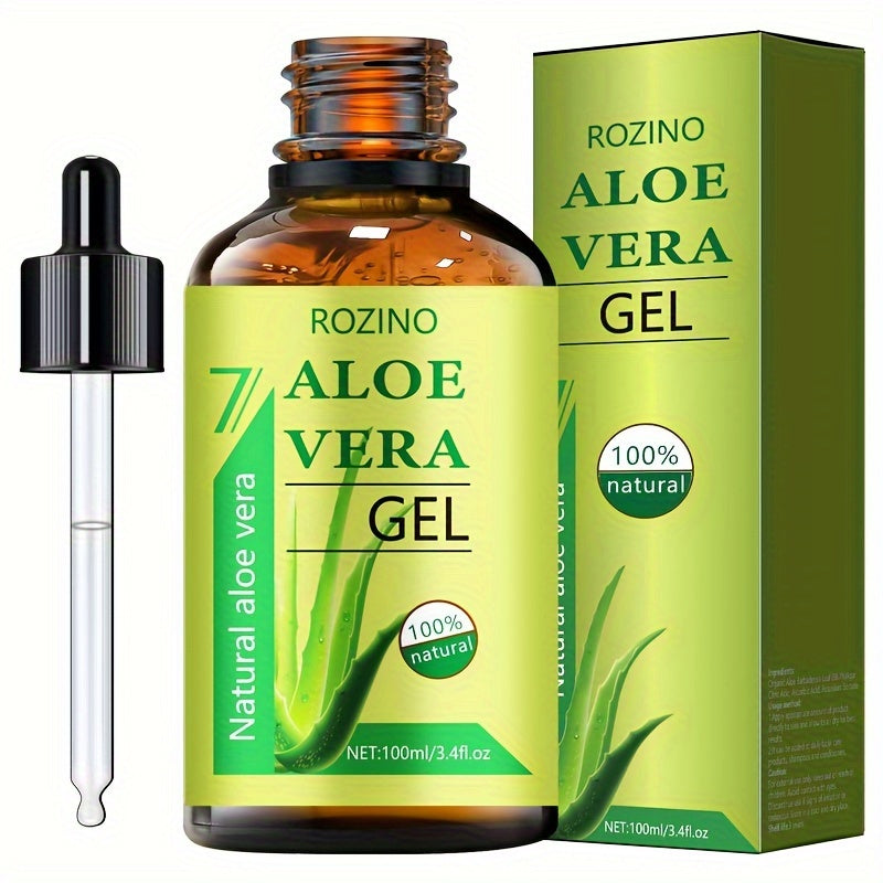 Aloe Vera Gel for Face 100ml Hydrating Paraben-Free Unscented All Skin Types Women