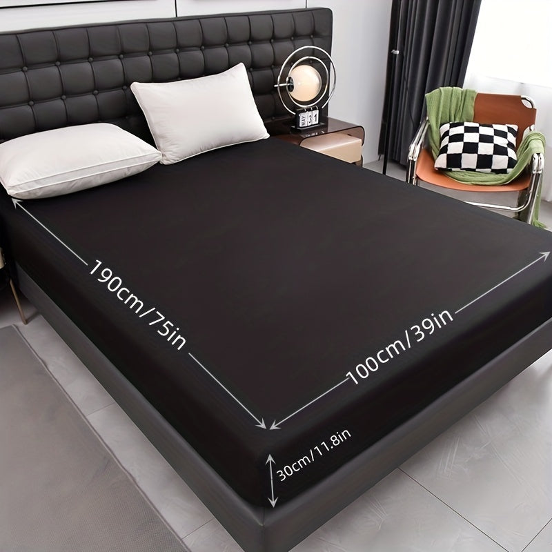 Breathable Waterproof Fitted Sheet for Bed, Deep Pocket, Comfortable Sleep