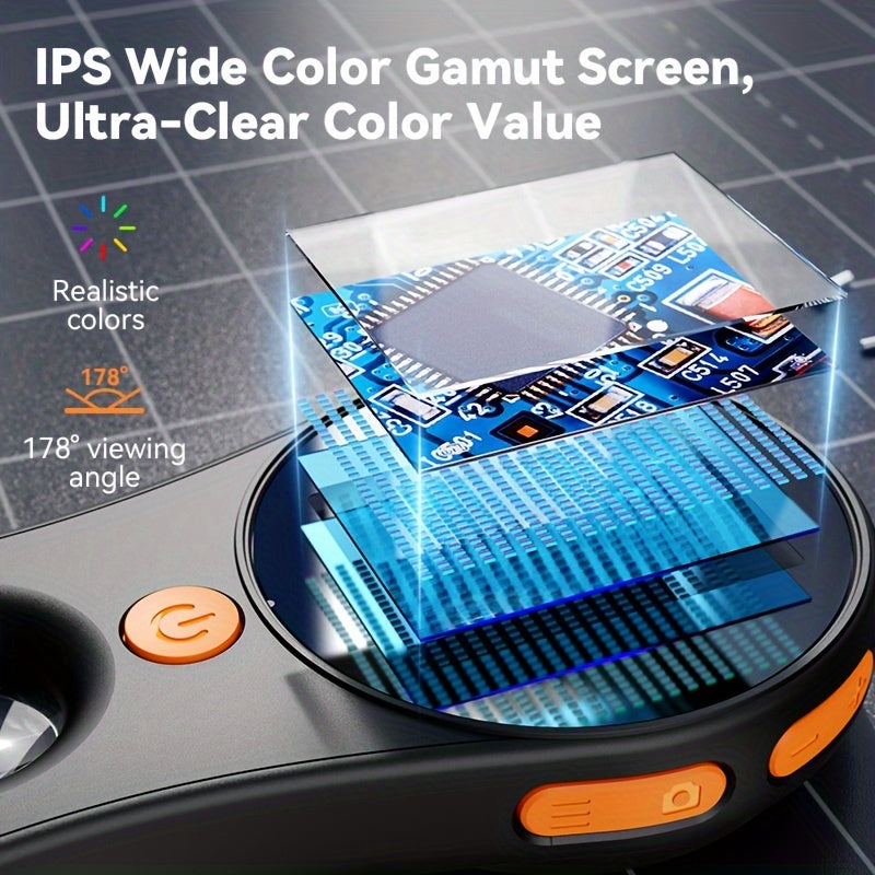 Handheld Digital Microscope 500X Magnification for Maintenance Welding Scientific Testing