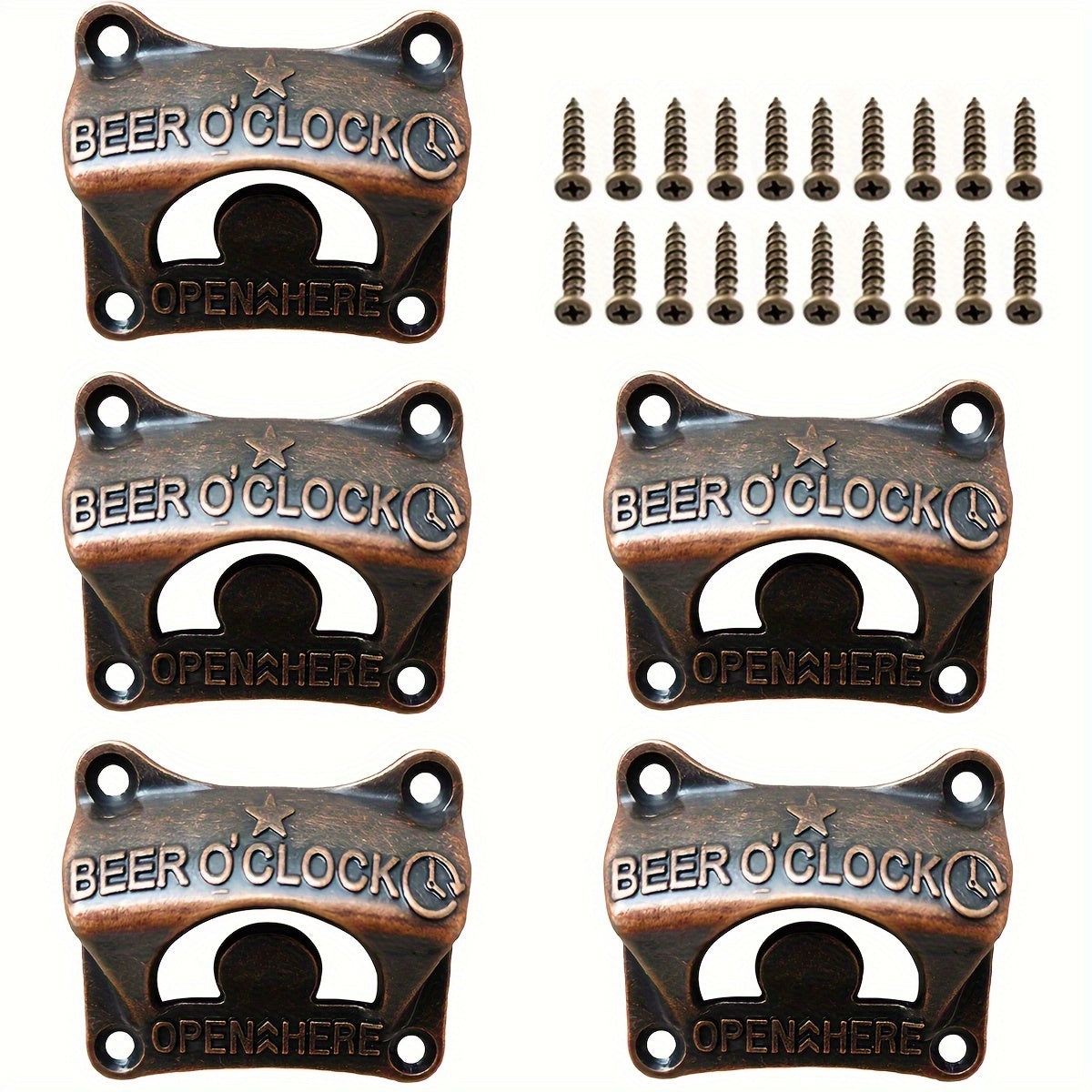 Рельефный открыватель для бутылок в форме кота "Час Пива" настенный ретро BBQ DIY, прочные инструменты для открытия пива, кухонные гаджеты.