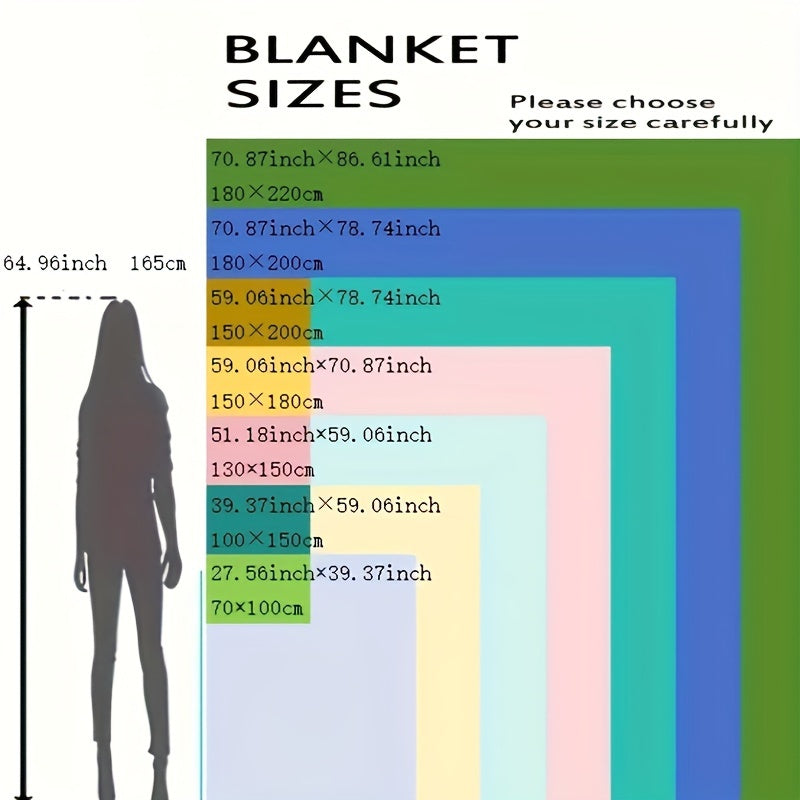 High-Definition Digital Printed Ultra-Soft Blanket for Sofa Bed and Office