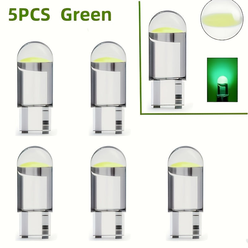 Universal LED Car Bulbs 5/20 Pack for Interior and License Plate Bright White