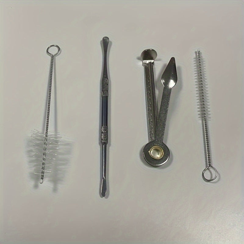 3-in-1 Quvvatli truba tozalash to'plami metallik ko'p funksiyali tozalash asboblari uy uchun