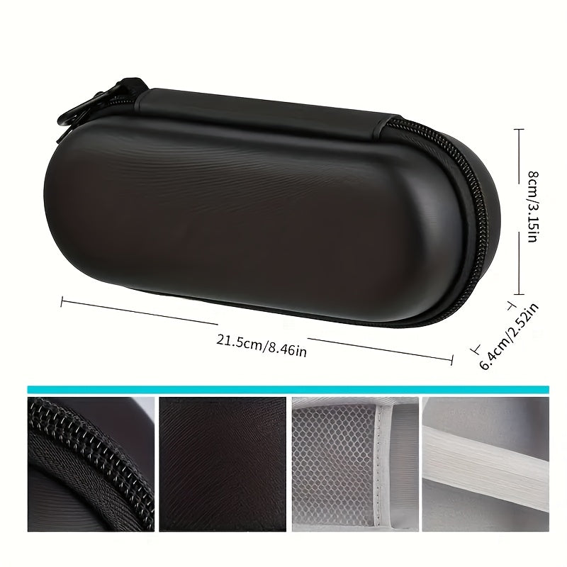 Suv o'tkazmaydigan, shokga chidamli elektr tish cho'tkasi tashkilotchisi, katta sig'imli sayohat qutisi, tarmoq cho'ntaklari bilan