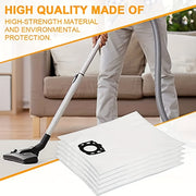 Replacement Silicone Filter Bags for Vacuum Cleaners WD4 WD5 WD6 MV4 MV5 MV6