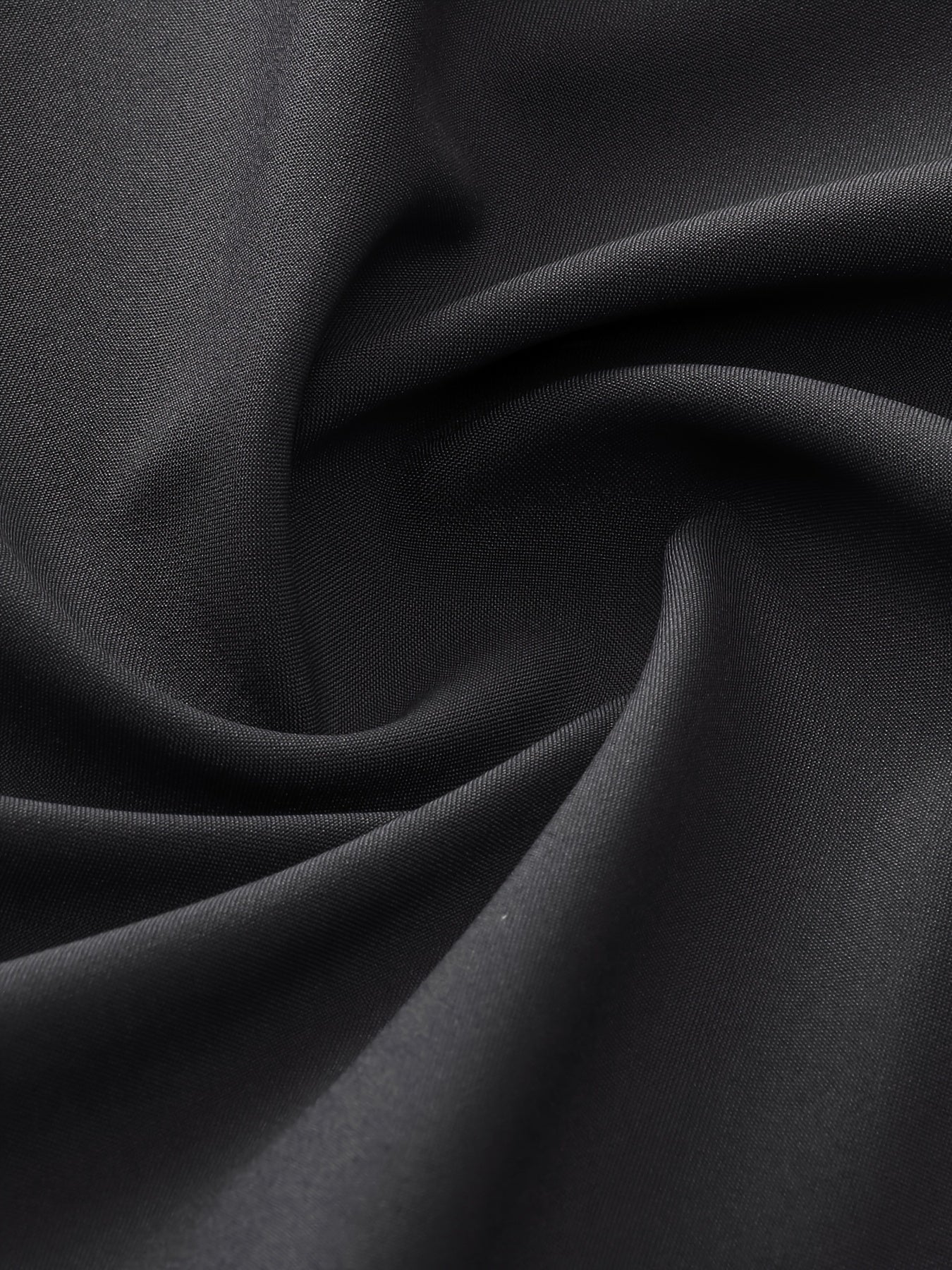 Men's Casual Solid Polyester Jacket with Lapel Collar Zipper Spring Fall Outerwear