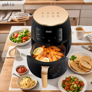 Air Fryer Touchscreen Non-Stick No Oil Cooking 4.5L 1400W Kitchen Gadget
