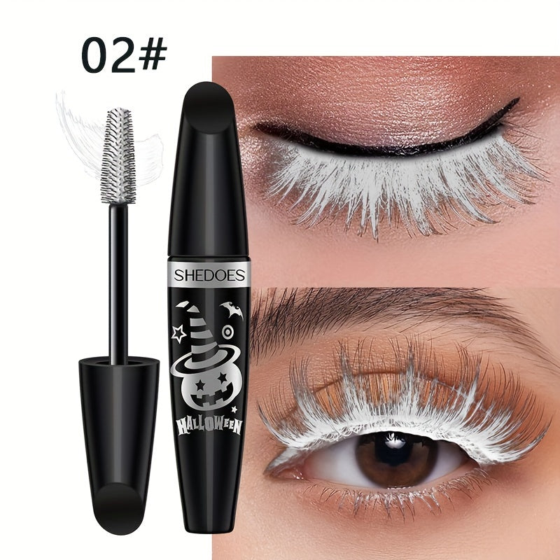 Women's Waterproof Colorful Mascara 6 Shades Curled Long Lashes
