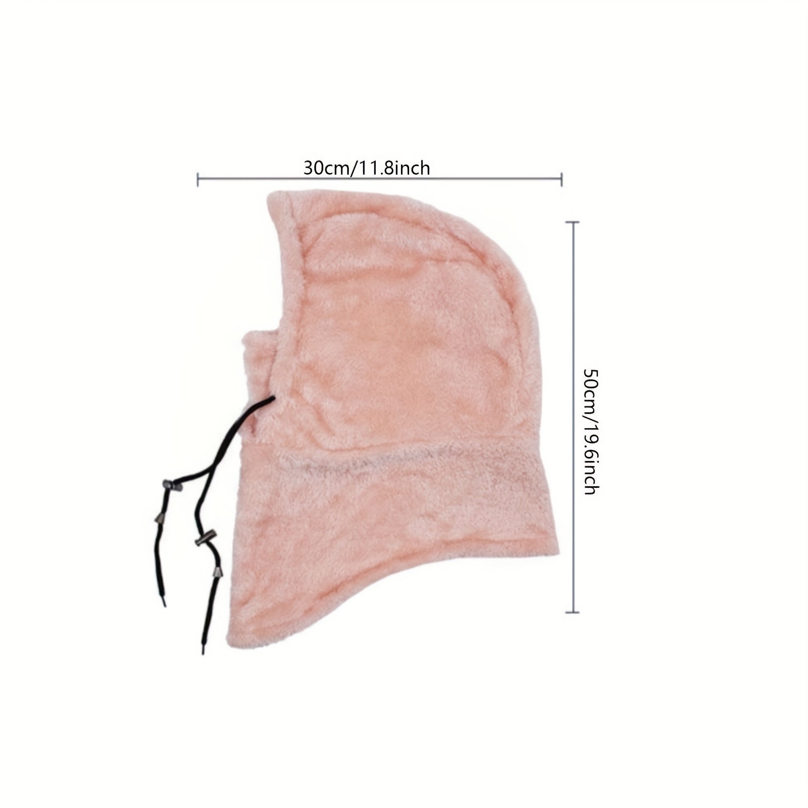 Set of 2 Windproof Fleece Ski Masks and Neck Warmers for Winter Outdoor Activities